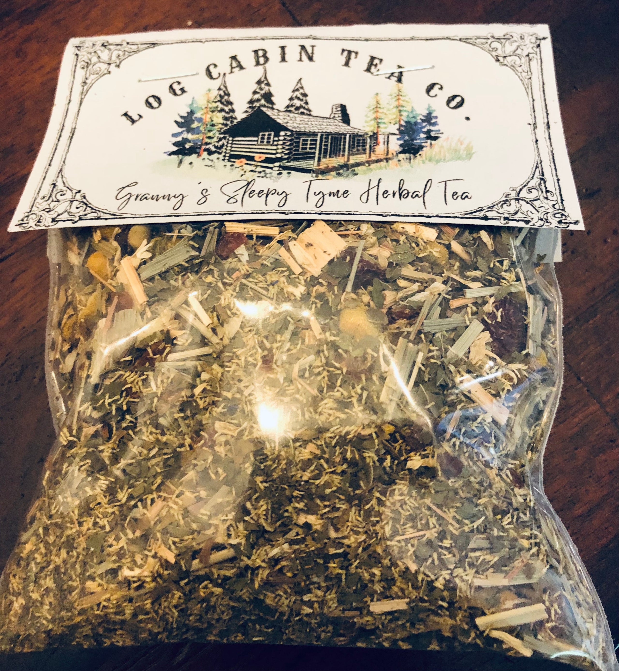 Granny's Sleepy Tyme Log Cabin Tea Company